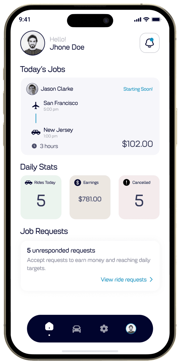 Xtreim app mockup